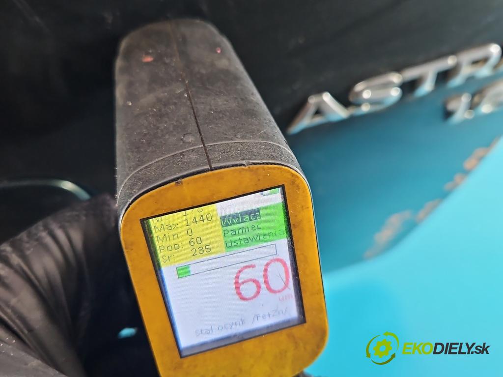 Opel Astra II 1998-2009 1.6 8V 84KM manual 62 kW 1598 cm3 5- zadna kufor  (Kapota zadná (kufor))