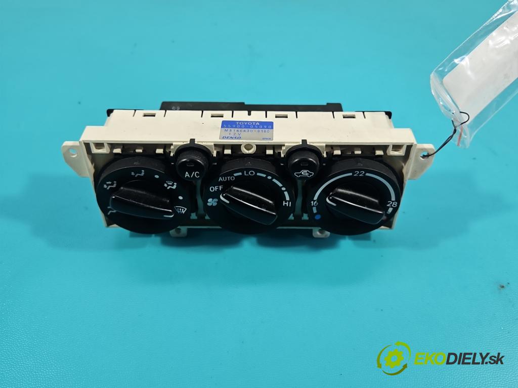 Toyota Avensis I T22 1997-2003 1.6 vvti 110 HP manual 81 kW 1598 cm3 4- panel kúrenia 55900-05090