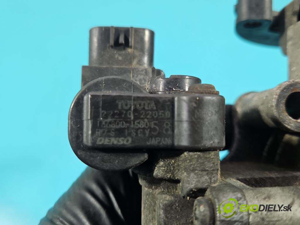 Toyota Avensis I T22 1997-2003 1.6 vvti 110 HP manual 81 kW 1598 cm3 4- klapka 22270-22050 (Škrtiaca klapka)