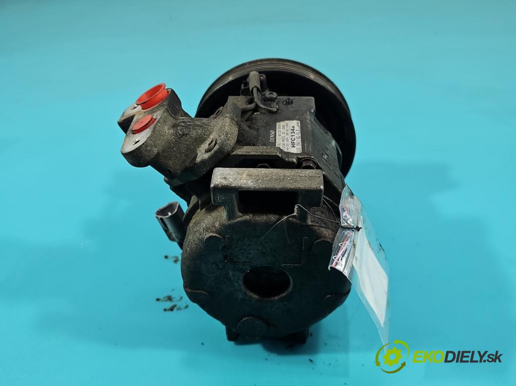 Toyota Avensis I T22 1997-2003 1.6 vvti 110 HP manual 81 kW 1598 cm3 4- Kompresor: klimatizácie 447220-3914 (Kompresor klimatizácie)