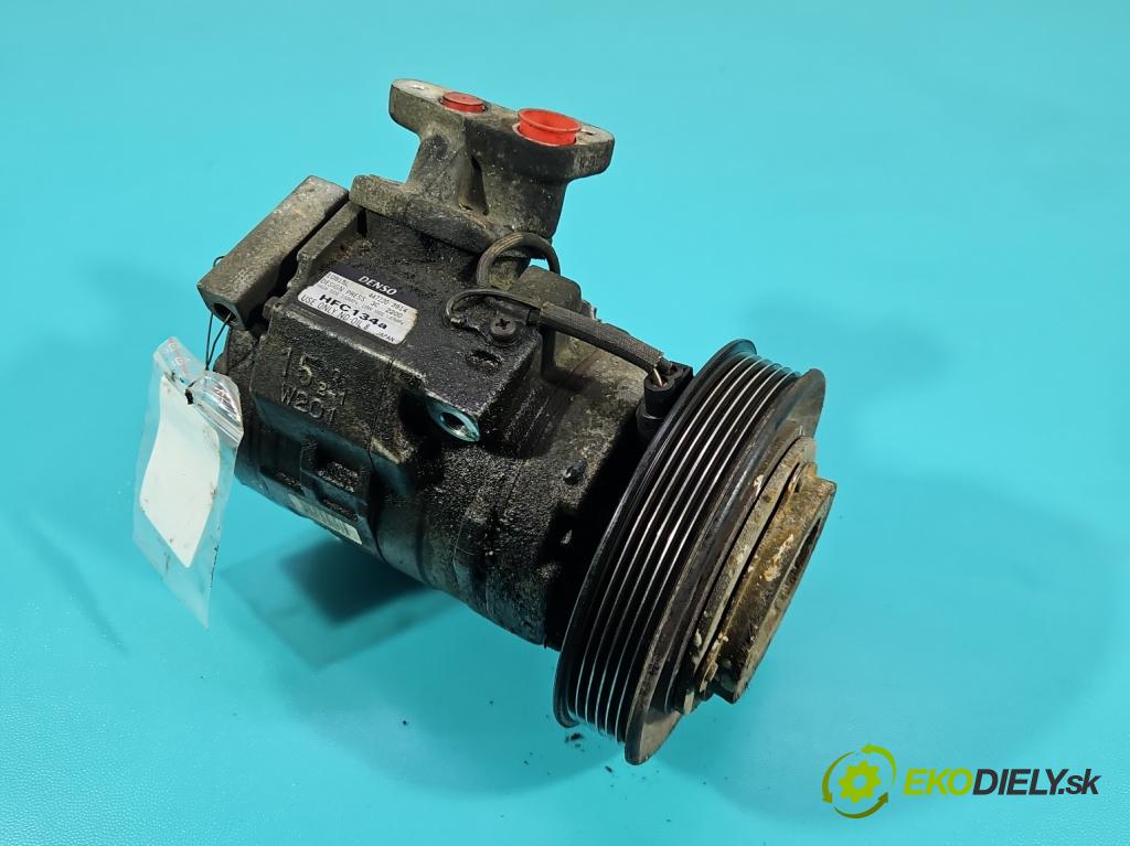 Toyota Avensis I T22 1997-2003 1.6 vvti 110 HP manual 81 kW 1598 cm3 4- Kompresor: klimatizácie 447220-3914 (Kompresor klimatizácie)