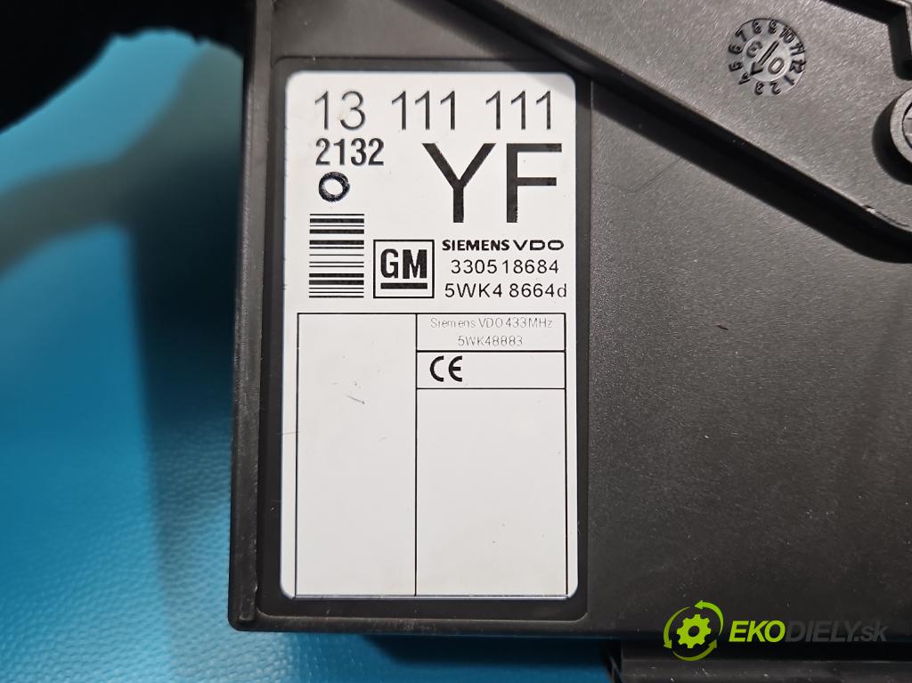 Opel Meriva A 2002-2010 1.6 16V 101 HP manual 74 kW 1598 cm3 5- riadiaca jednotka motora 12214830