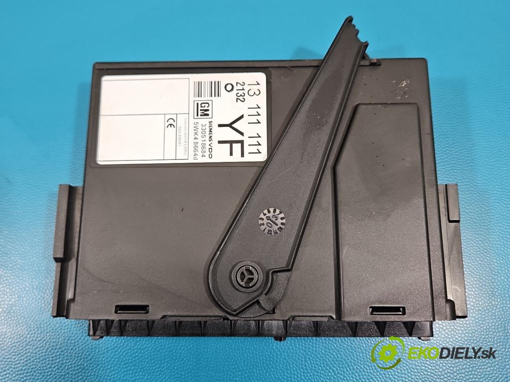 Opel Meriva A 2002-2010 1.6 16V 101 HP manual 74 kW 1598 cm3 5- riadiaca jednotka motora 12214830