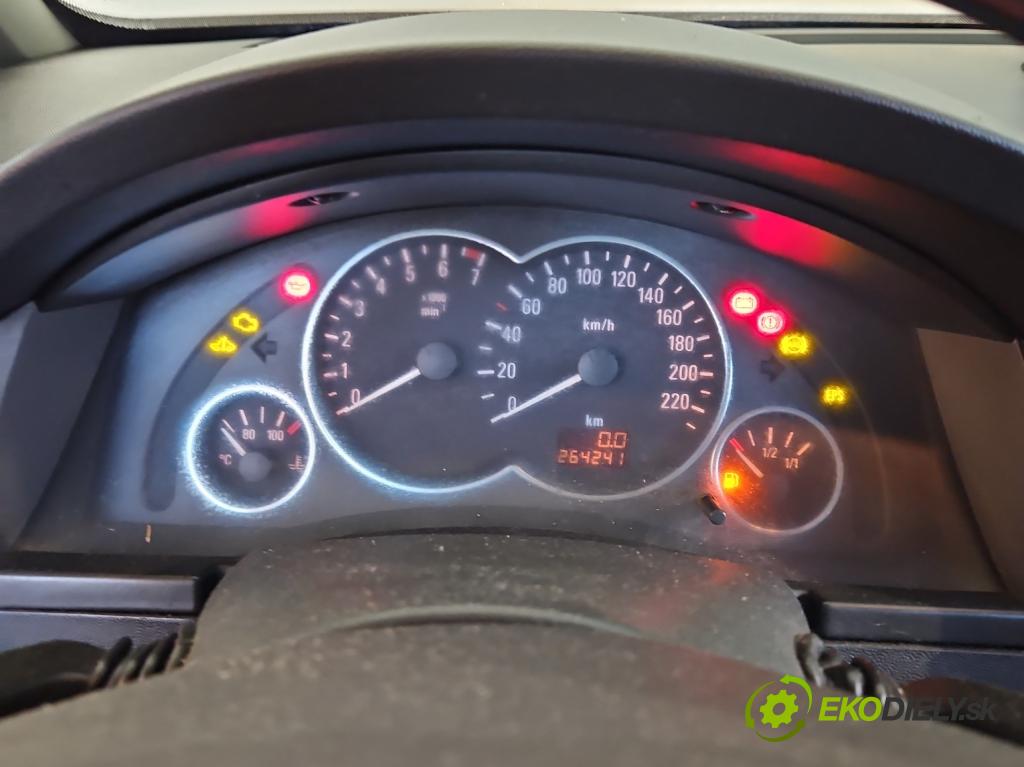 Opel Meriva A 2002-2010 1.6 16V 101 HP manual 74 kW 1598 cm3 5- riadiaca jednotka motora 12214830