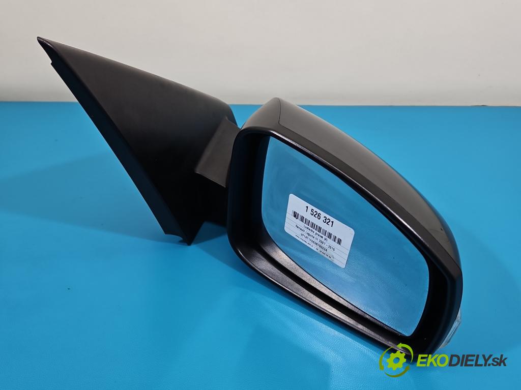 Renault Laguna III 2007-2015 2.0 16V 140 HP manual 103 kW 1997 cm3 5- zrkadlo pravé  (Kľučka dverí ostatné)