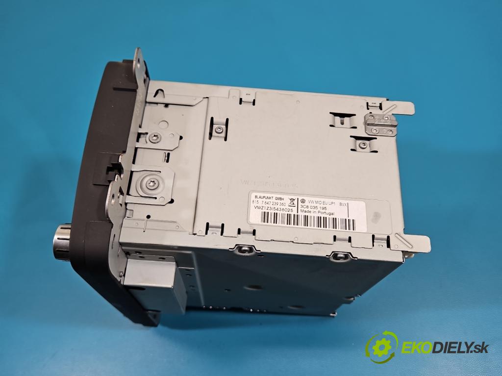 Vw Tiguan I 2007-2016 2.0 TDI 140 HP automatic 103 kW 1968 cm3 5- Radio originál 3C8035195