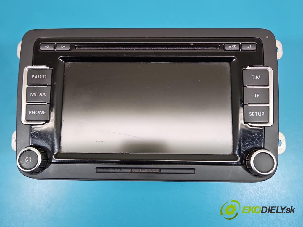 Vw Tiguan I 2007-2016 2.0 TDI 140 HP automatic 103 kW 1968 cm3 5- Radio originál 3C8035195