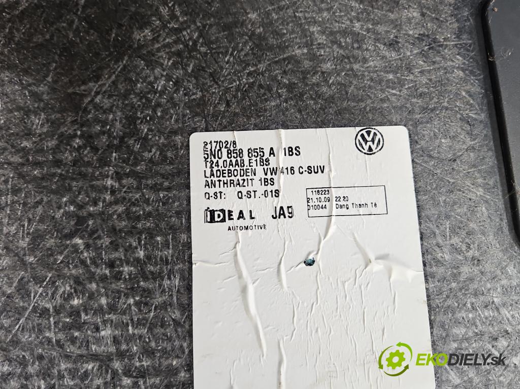 Vw Tiguan I 2007-2016 2.0 TDI 140 HP automatic 103 kW 1968 cm3 5- koberec do auta kufra: 5N0858855A