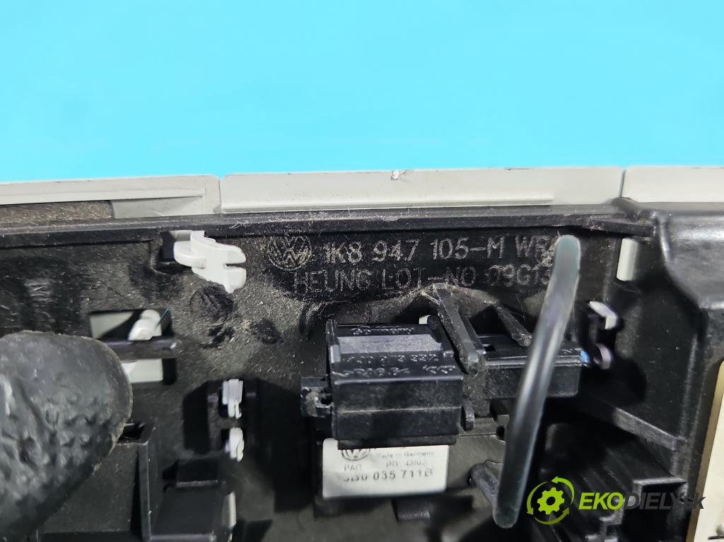 Vw Tiguan I 2007-2016 2.0 TDI 140 HP automatic 103 kW 1968 cm3 5- svetlo / reflektor interiéra 1K8947105M