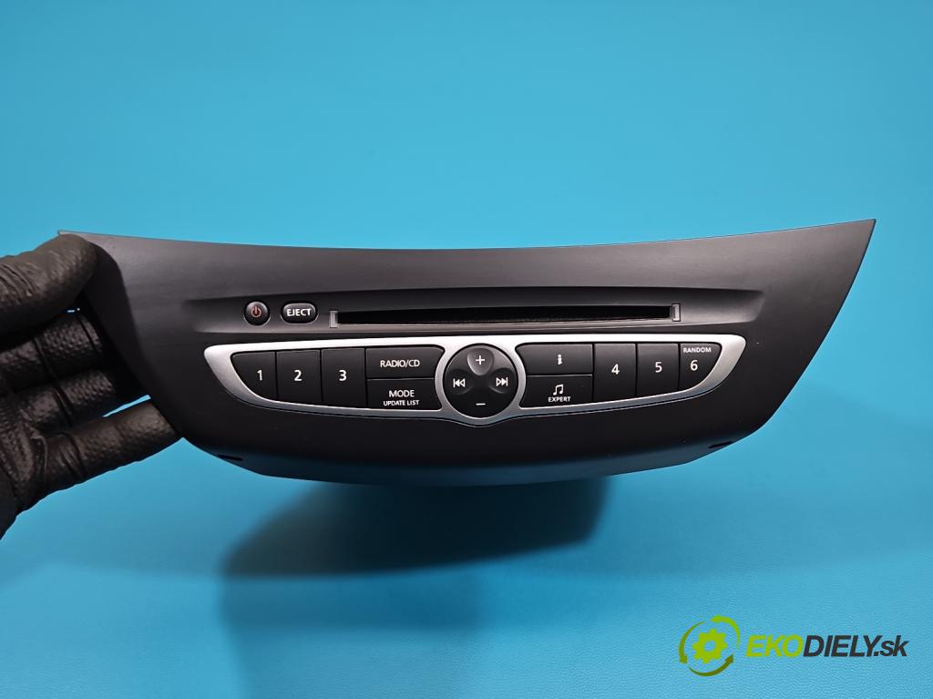 Renault Laguna III 2007-2015 2.0 16V 140 HP manual 103 kW 1997 cm3 5- Radio originál 281150013R
