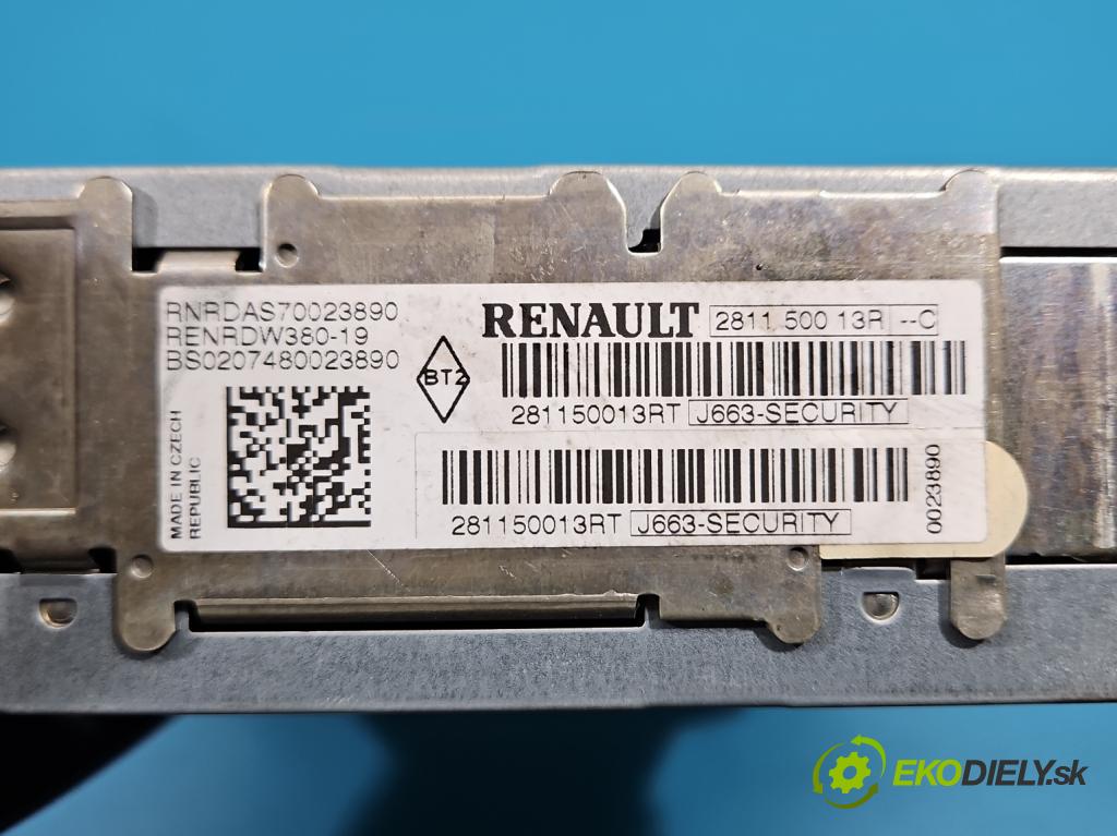 Renault Laguna III 2007-2015 2.0 16V 140 HP manual 103 kW 1997 cm3 5- Radio originál 281150013R