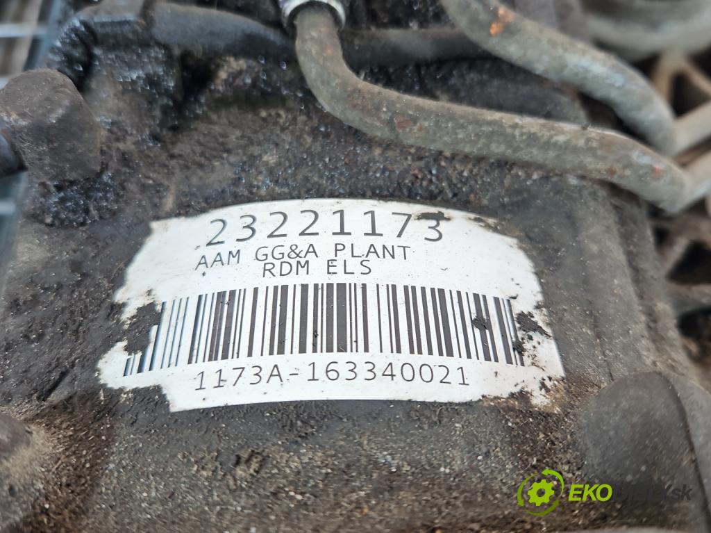 Opel Insignia A 2008-2017 2.0 T 220KM automatic 162 kW 1998 cm3 5- Most: zadní: 23221173