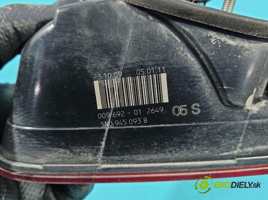 Vw Tiguan I 2007-2016 2.0 TDI 140 HP automatic 103 kW 1968 cm3 5- svetlo / reflektor zadné ľavé 5N0945093B (Kľučka dverí ostatné)