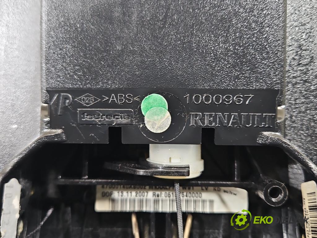 Renault Laguna III 2007-2015 2.0 16V 140 HP manual 103 kW 1997 cm3 5- operadlo 1000967 (Lakťová opierka)