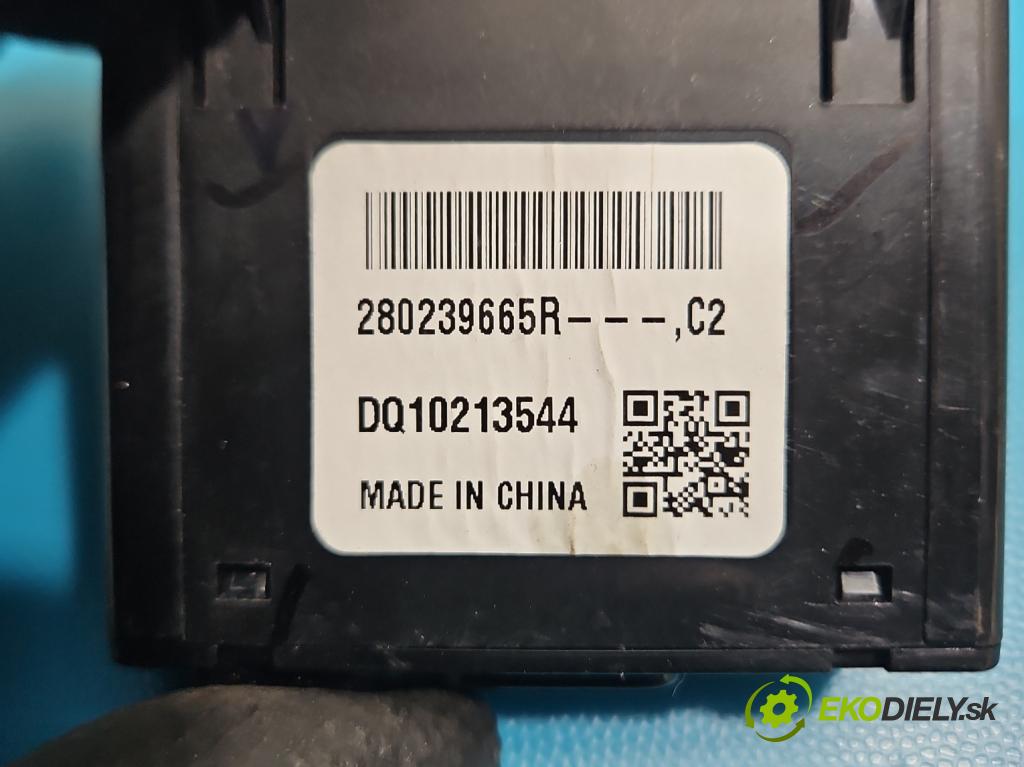 Renault Kadjar 2015-2022 1.3 140 hp automatic 103 kW 1332 cm3 5- zásuvka USB 280239665R