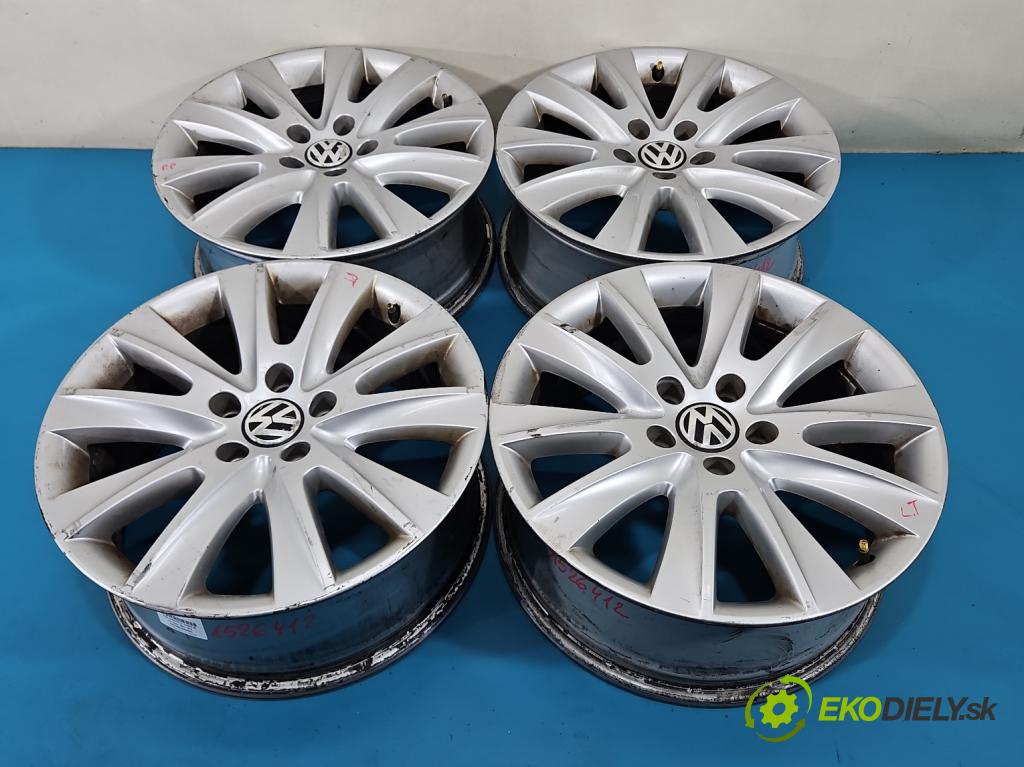 Vw Tiguan I 2007-2016 2.0 TDI 140 hp automatic 103 kW 1968 cm3 5- Felga hliník 17" komplet 5N0601025M