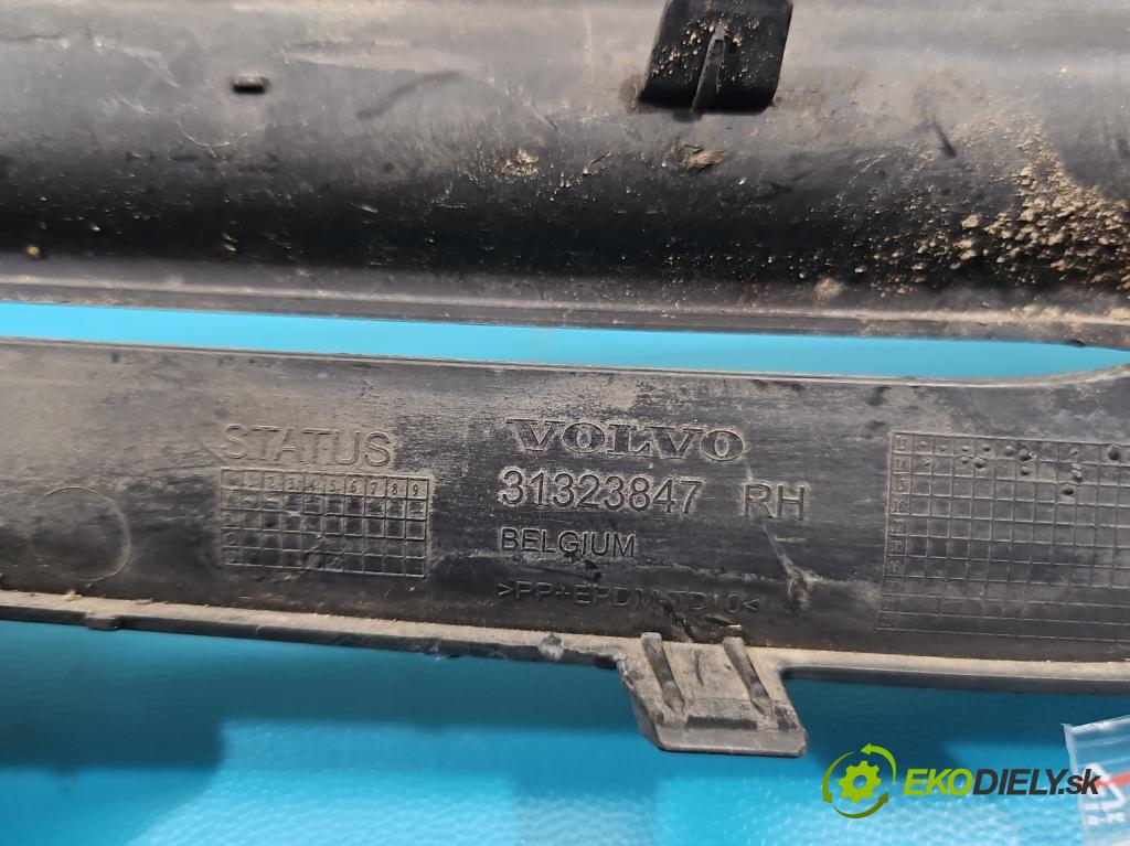 Volvo S60 II 2010-2018 2.0 D4 181KM automatic 133 kW 1969 cm3 4- Zaślepka: mřížka: nárazníku pravé 31323847
