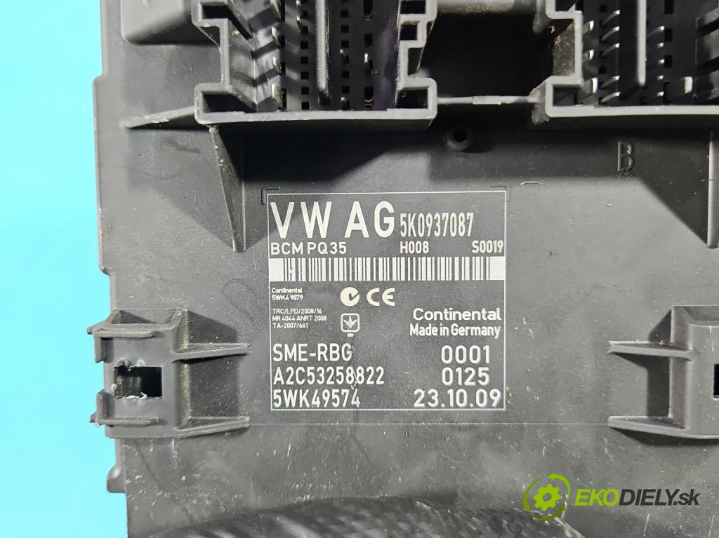 Vw Tiguan I 2007-2016 2.0 TDI 140 hp automatic 103 kW 1968 cm3 5- řídící jednotka komfortu 5WQK49574