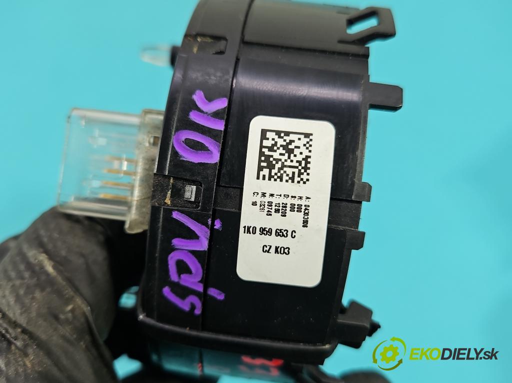 Vw Tiguan I 2007-2016 2.0 TDI 140 HP automatic 103 kW 1968 cm3 5- Páska: airbag 1K0959653C (Airbag)