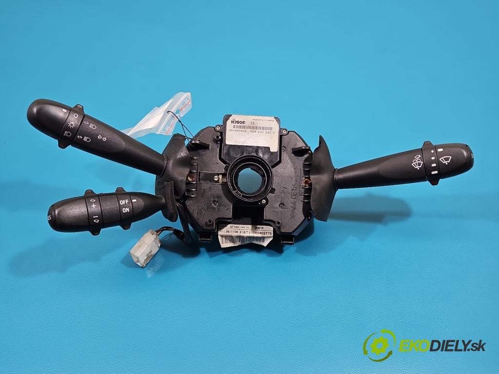 Alfa romeo Gt 1.9 jtd 150 HP manual 110 kW 1910 cm3 3- prepínač komplex: 0265005499 (Prepínacie páčky pod volantom)