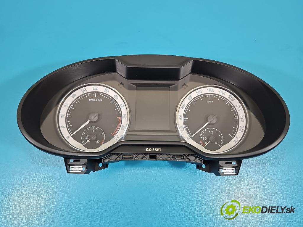 Skoda Octavia III 2013- 1.6 TDI 110 HP manual 81 kW 1598 cm3 5- prístrojovka/ budíky 5E0920711B (Prístrojová doska)