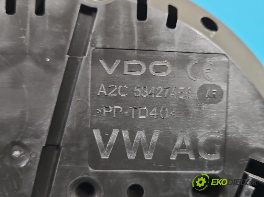 Skoda Octavia III 2013- 1.6 TDI 110 HP manual 81 kW 1598 cm3 5- prístrojovka/ budíky 5E0920711B (Prístrojová doska)