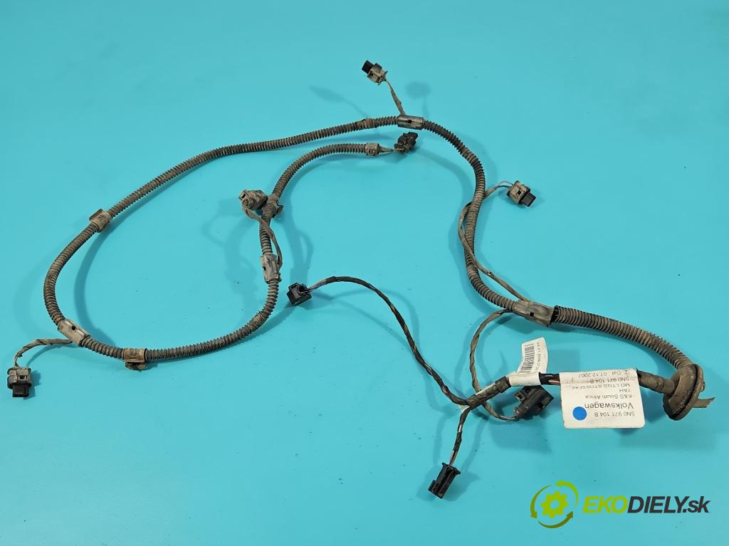 Vw Tiguan I 2007-2016 2.0 TDI 140 hp automatic 103 kW 1968 cm3 5- Balíček: nárazníku zadní 5N0971104B