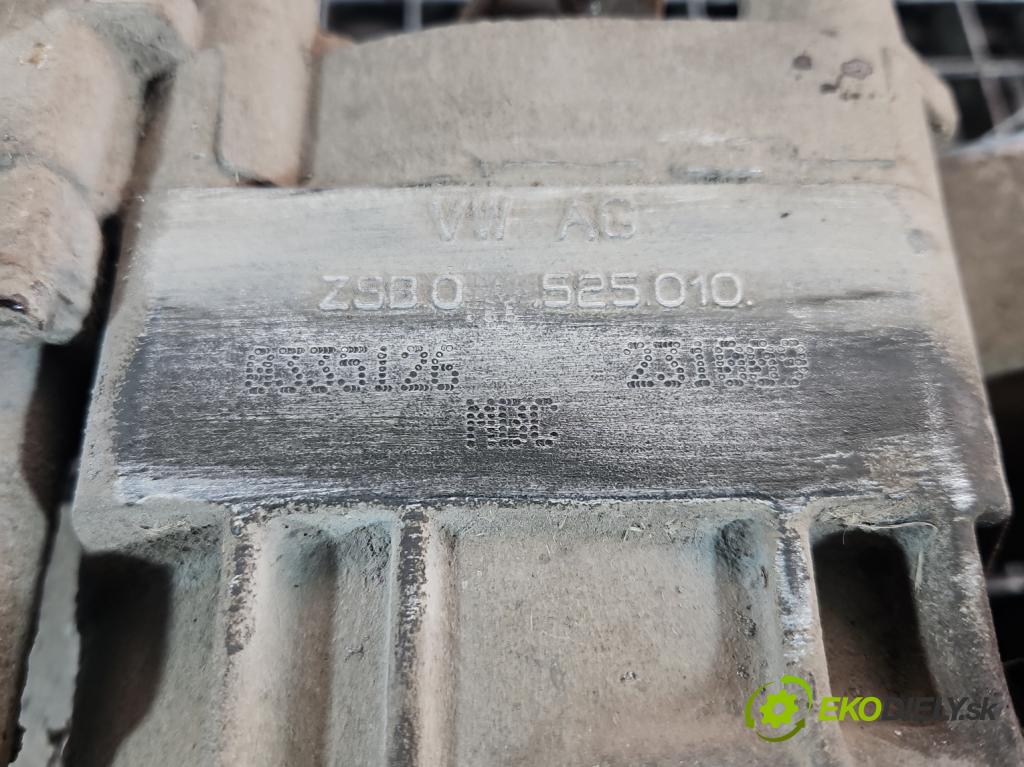 Vw Tiguan I 2007-2016 2.0 TDI 140 HP automatic 103 kW 1968 cm3 5- Most: zadní: 0AY525010C