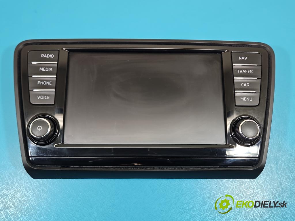 Skoda Octavia III 2013- 1.6 TDI 110 HP manual 81 kW 1598 cm3 5- Radio originál 5E0919606