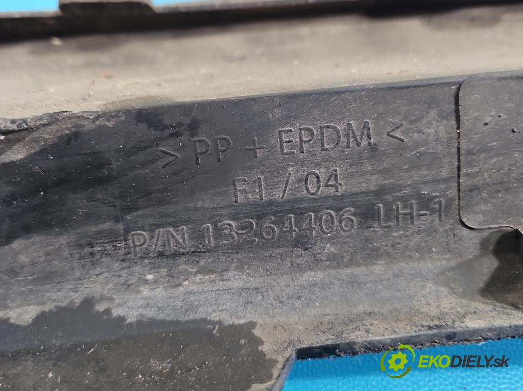 Opel Astra IV 2009-2015 1.4 16V 101 hp manual 74 kW 1398 cm3 5- lišta nárazníku přední 13264406