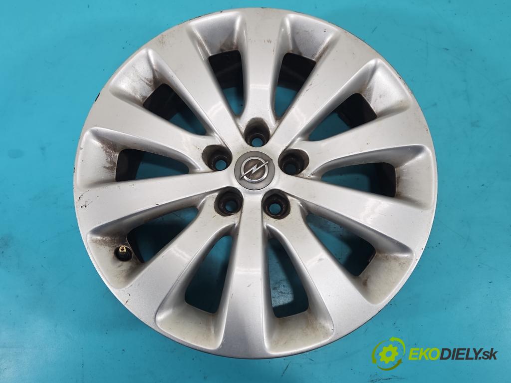 Opel Astra IV 2009-2015 1.4 16V 101 hp manual 74 kW 1398 cm3 5- Felga hliník: 17" komplet