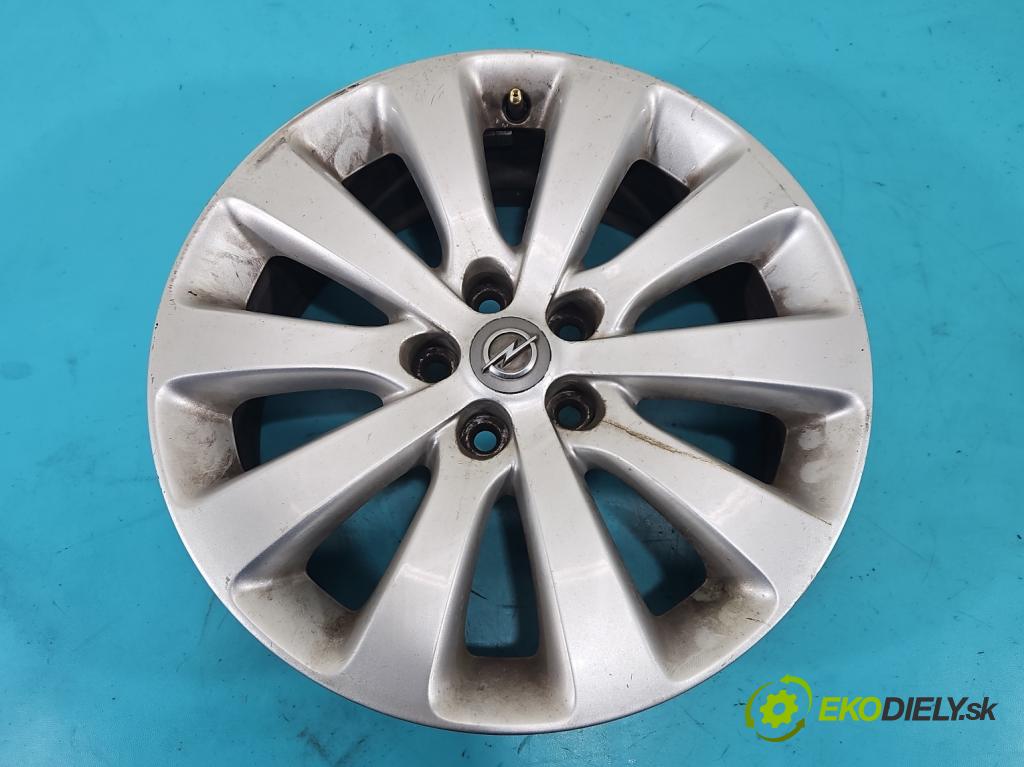 Opel Astra IV 2009-2015 1.4 16V 101 hp manual 74 kW 1398 cm3 5- Felga hliník: 17" komplet