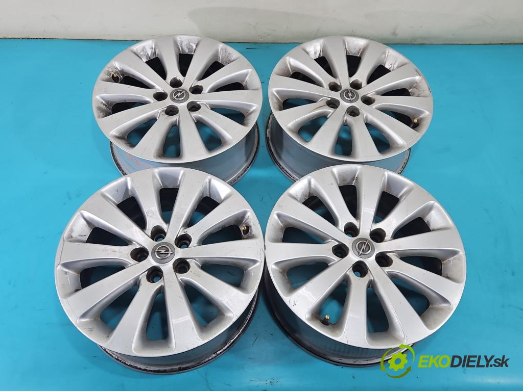 Opel Astra IV 2009-2015 1.4 16V 101 hp manual 74 kW 1398 cm3 5- Felga hliník: 17