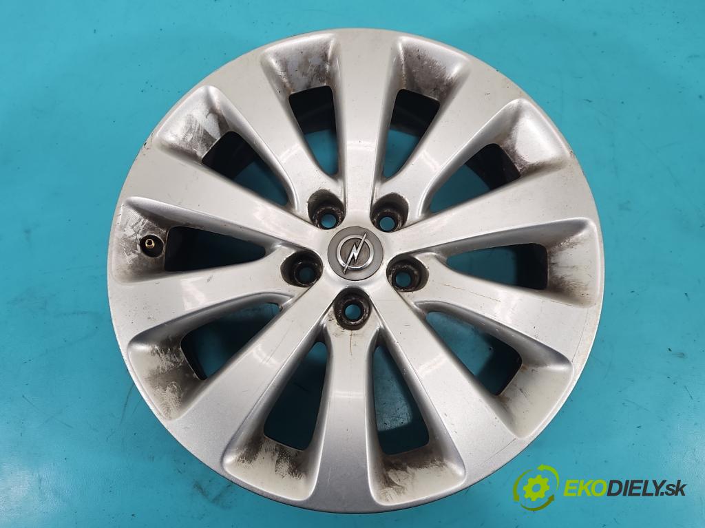 Opel Astra IV 2009-2015 1.4 16V 101 hp manual 74 kW 1398 cm3 5- Felga hliník: 17" komplet