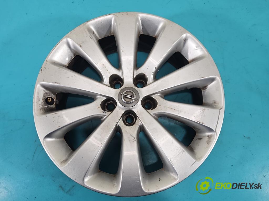 Opel Astra IV 2009-2015 1.4 16V 101 hp manual 74 kW 1398 cm3 5- Felga hliník: 17" komplet