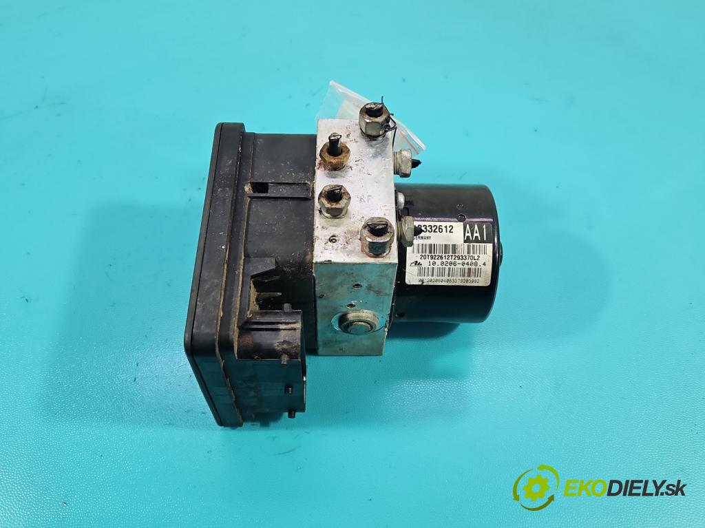 Opel Astra IV 2009-2015 1.4 16V 101 HP manual 74 kW 1398 cm3 5- čerpadlo abs 100960-45093 (Pumpa ABS)