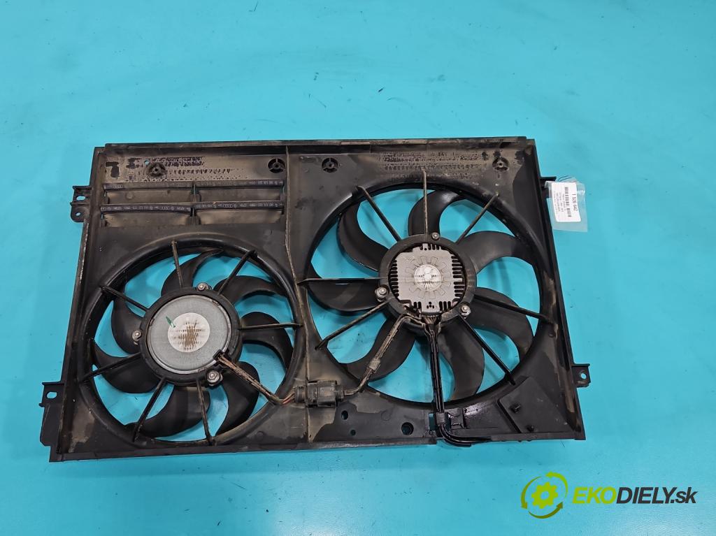 Vw Tiguan I 2007-2016 2.0 TDI 140 hp automatic 103 kW 1968 cm3 5- ventilátor chladič 1K0121207BC