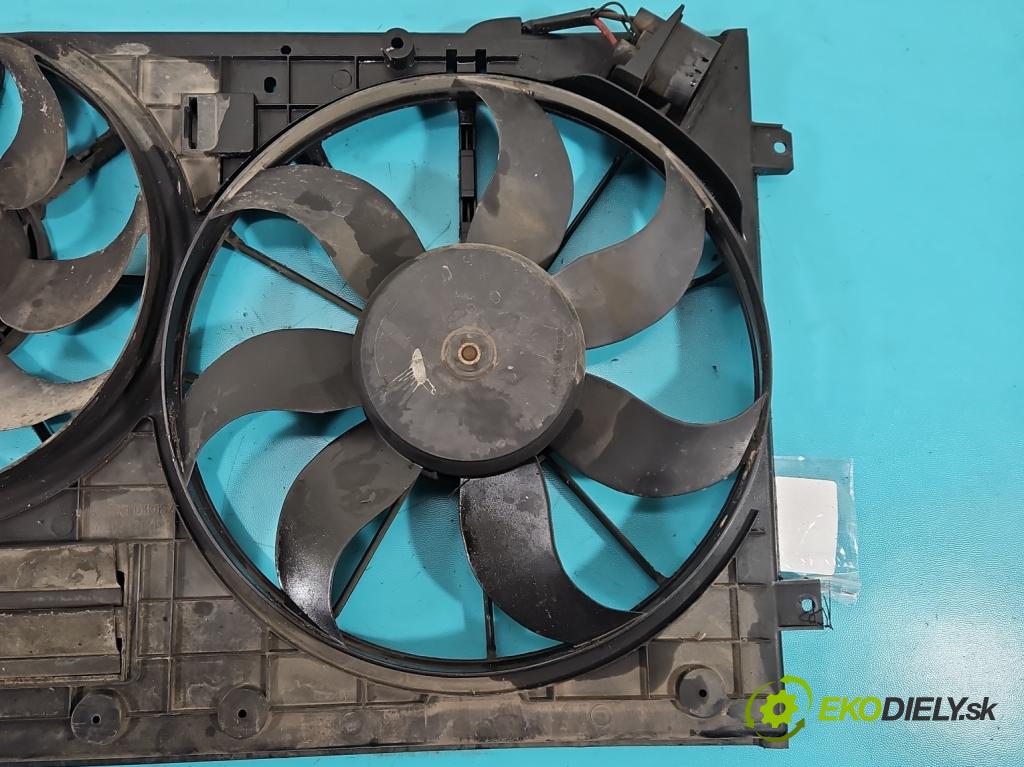 Vw Tiguan I 2007-2016 2.0 TDI 140 hp automatic 103 kW 1968 cm3 5- ventilátor chladič 1K0121207BC