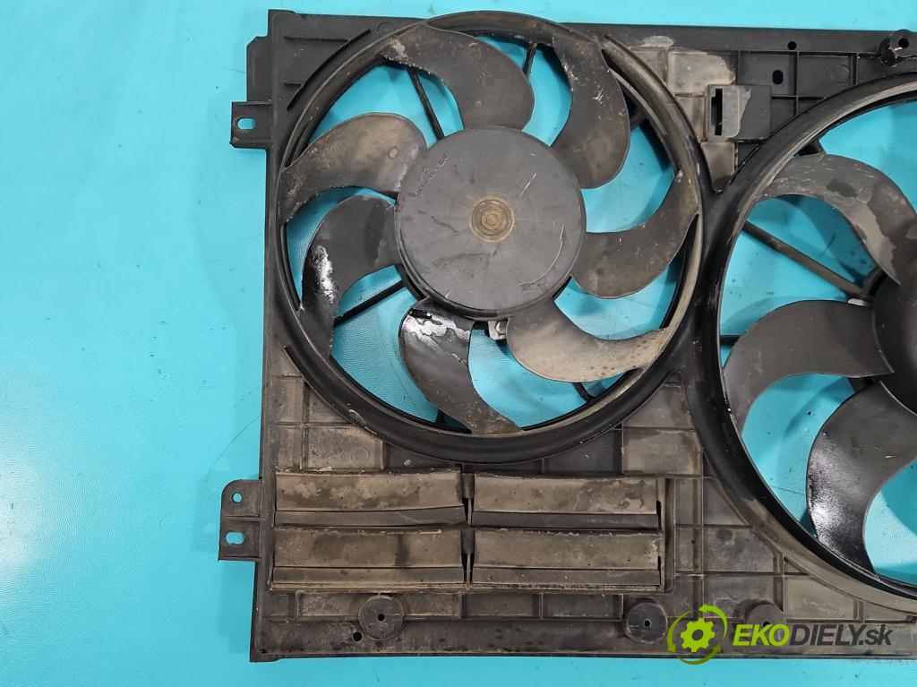 Vw Tiguan I 2007-2016 2.0 TDI 140 hp automatic 103 kW 1968 cm3 5- ventilátor chladič 1K0121207BC