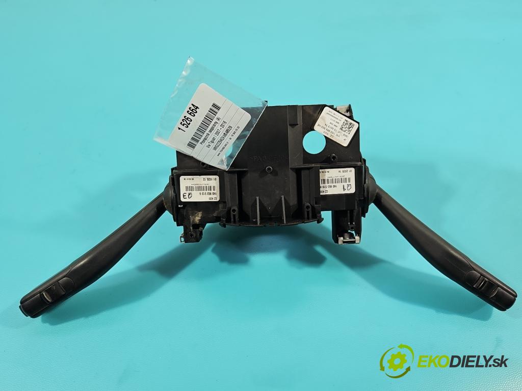 Vw Tiguan I 2007-2016 2.0 TDI 140 HP automatic 103 kW 1968 cm3 5- prepínač komplex: 1K0953513G (Prepínacie páčky pod volantom)