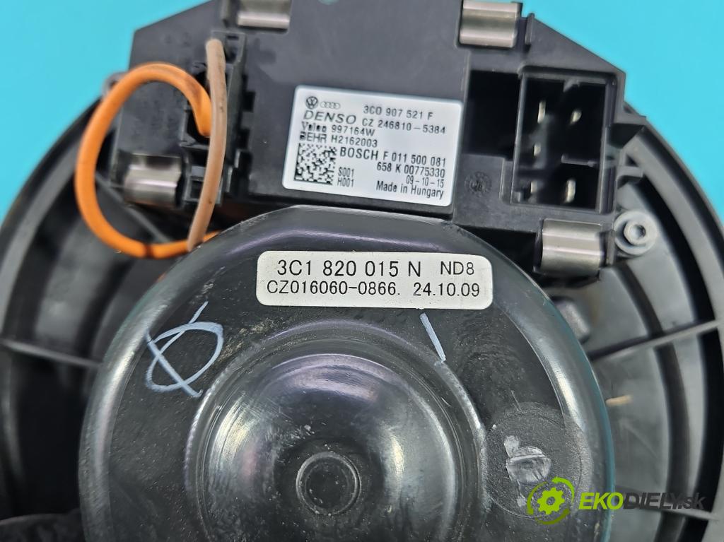 Vw Tiguan I 2007-2016 2.0 TDI 140 HP automatic 103 kW 1968 cm3 5- ventilátor vzduchu 3C1820015N