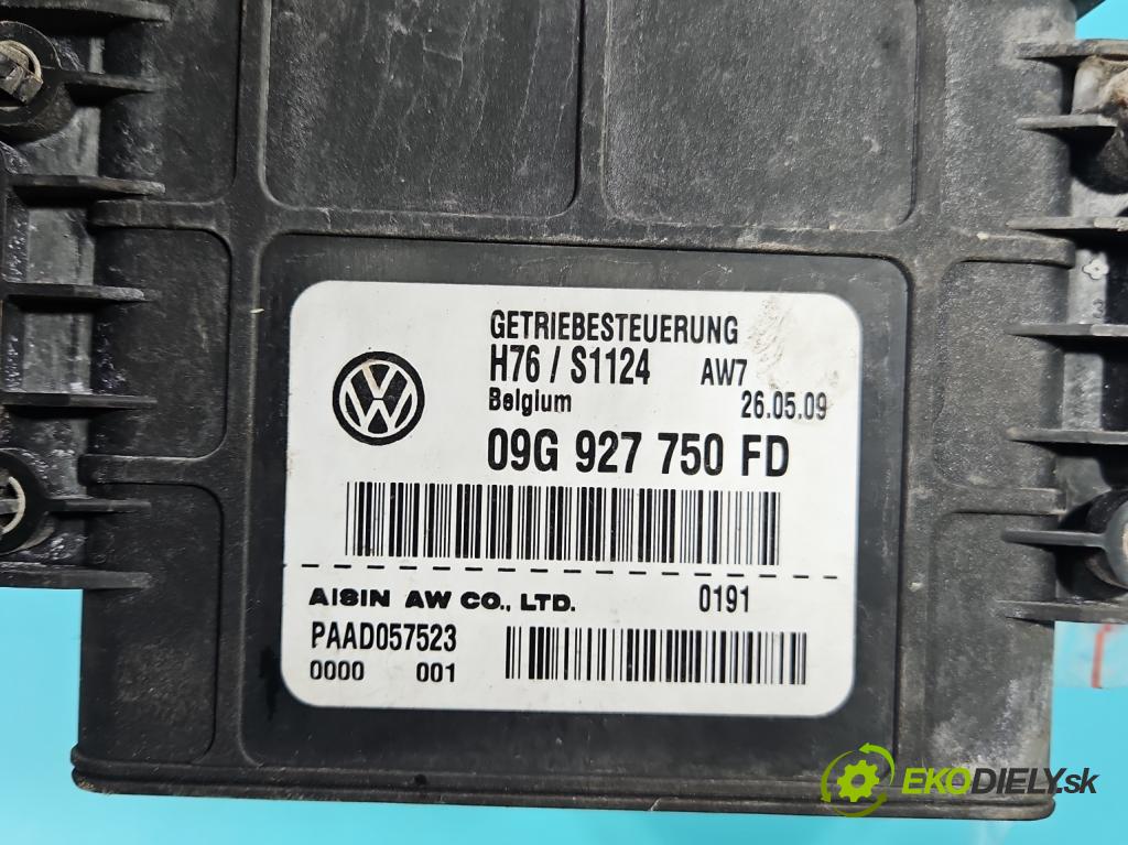 Vw Tiguan I 2007-2016 2.0 TDI 140 hp automatic 103 kW 1968 cm3 5- řídící jednotka převodovky 09G927750FD