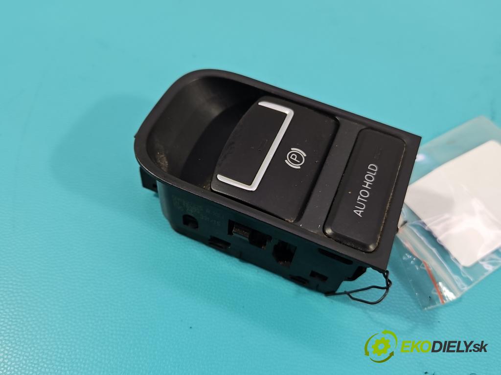 Vw Tiguan I 2007-2016 2.0 TDI 140 HP automatic 103 kW 1968 cm3 5- prepínač brzda: ručný 5N0927225A (Prepínacie páčky pod volantom)