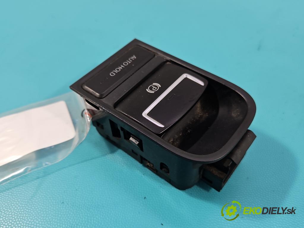 Vw Tiguan I 2007-2016 2.0 TDI 140 HP automatic 103 kW 1968 cm3 5- prepínač brzda: ručný 5N0927225A (Prepínacie páčky pod volantom)