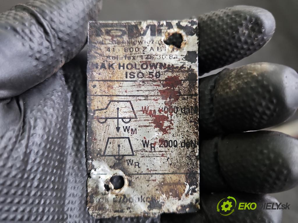 Vw Tiguan I 2007-2016 2.0 TDI 140 hp automatic 103 kW 1968 cm3 5- oko tažné  (Tažné zařízení)