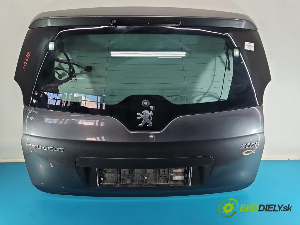 Peugeot 5008 I 2009-2017 2.0 HDI 150 HP manual 110 kW 1997 cm3 5- zadna kufor  (Kapota zadná (kufor))