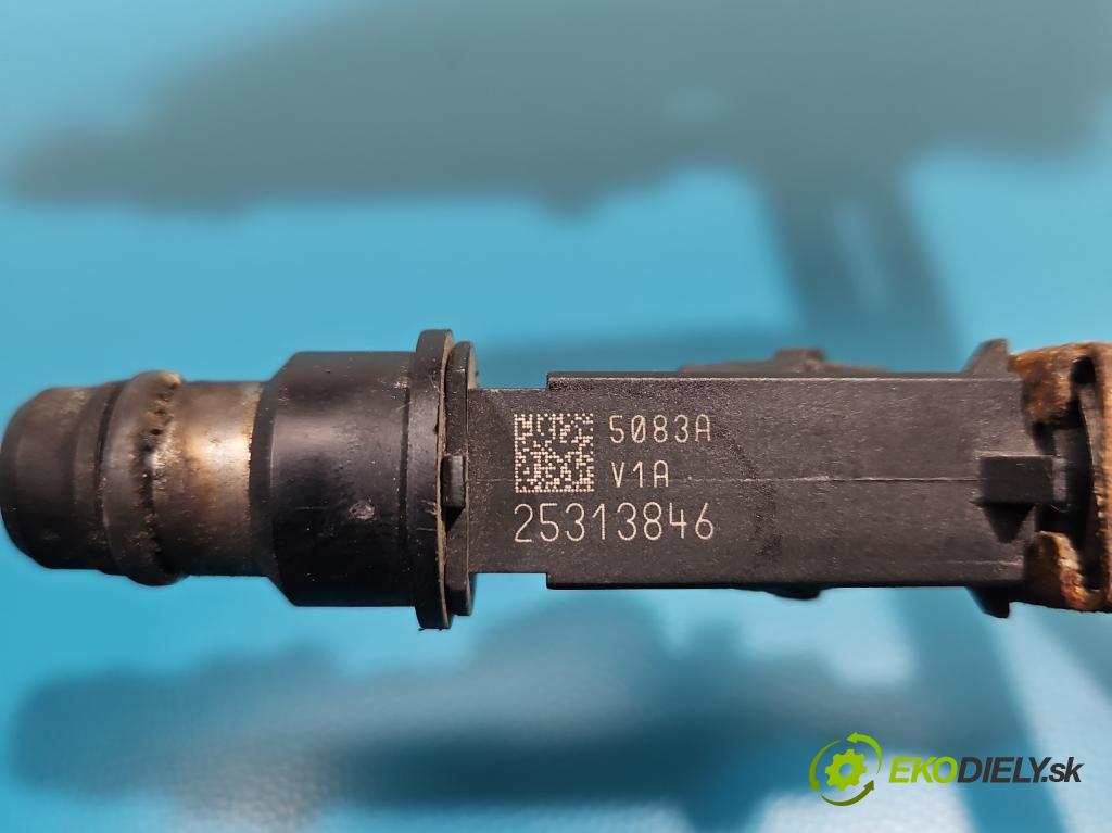 Opel Meriva A 2002-2010 1.6 16V 101 HP manual 74 kW 1598 cm3 5- vstrek 25313846 (Vstrekovač paliva)