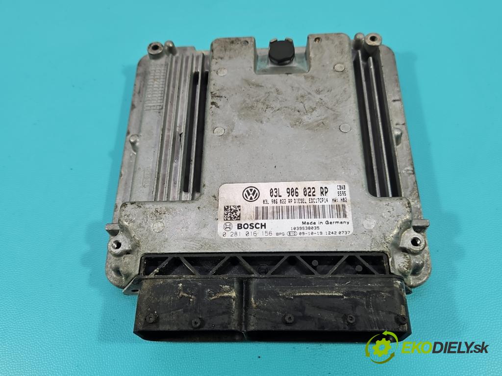 Vw Tiguan I 2007-2016 2.0 TDI 140 HP automatic 103 kW 1968 cm3 5- riadiaca jednotka motora 03L906022RP
