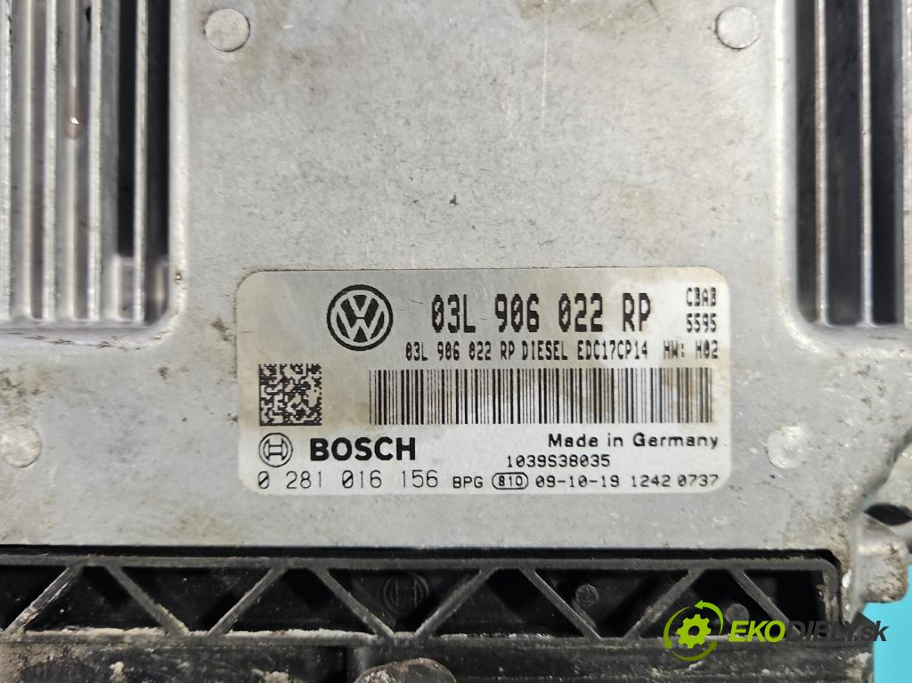 Vw Tiguan I 2007-2016 2.0 TDI 140 HP automatic 103 kW 1968 cm3 5- riadiaca jednotka motora 03L906022RP