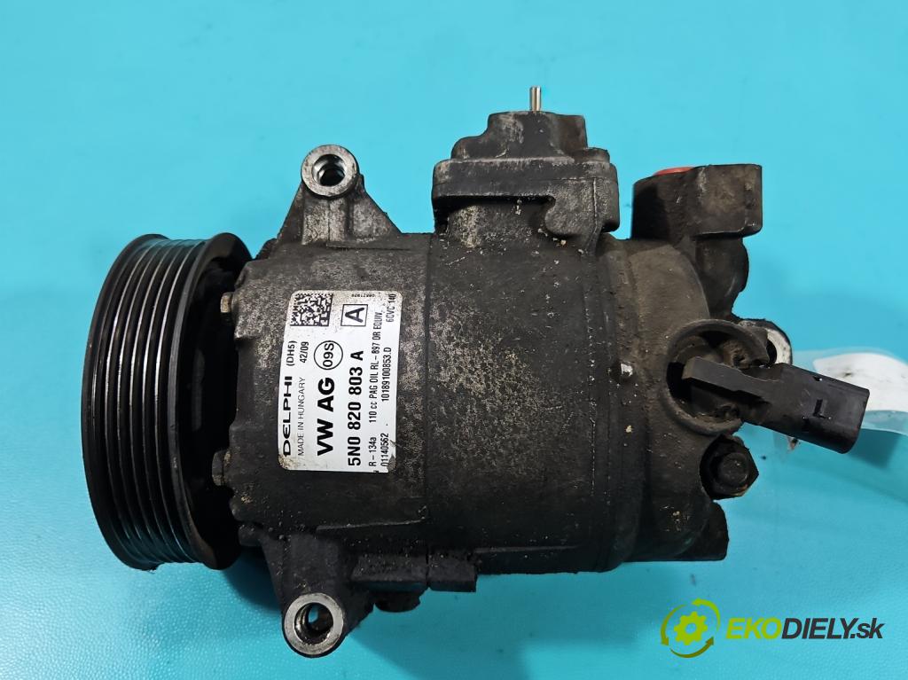 Vw Tiguan I 2007-2016 2.0 TDI 140 hp automatic 103 kW 1968 cm3 5- Kompresor: klíma 5N0820803A (Kompresor klimatizace)